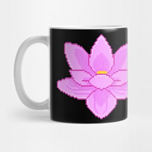 Pixel Lotus Mug